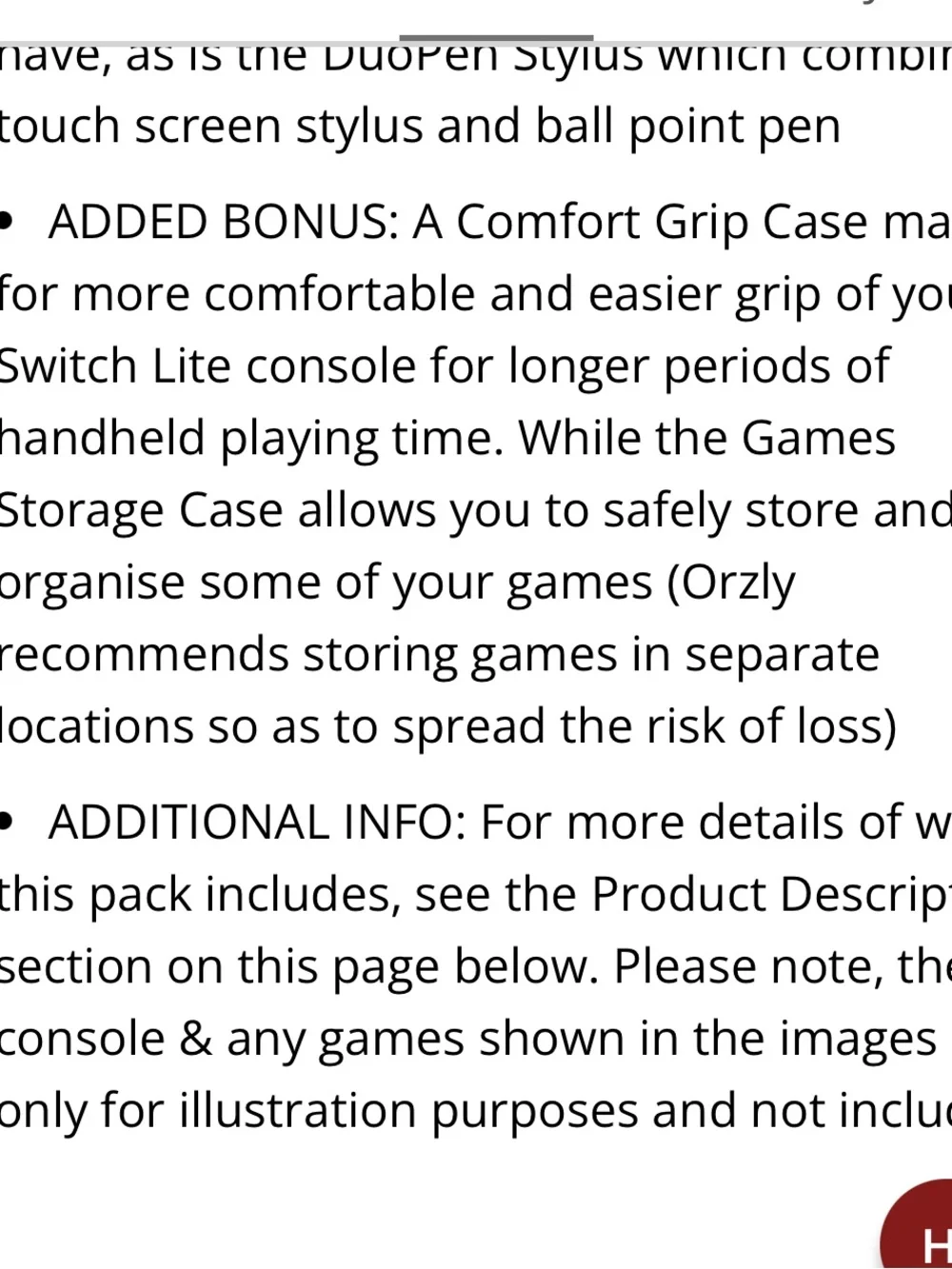 Switch Lite Accesories Bundle Starter Kit